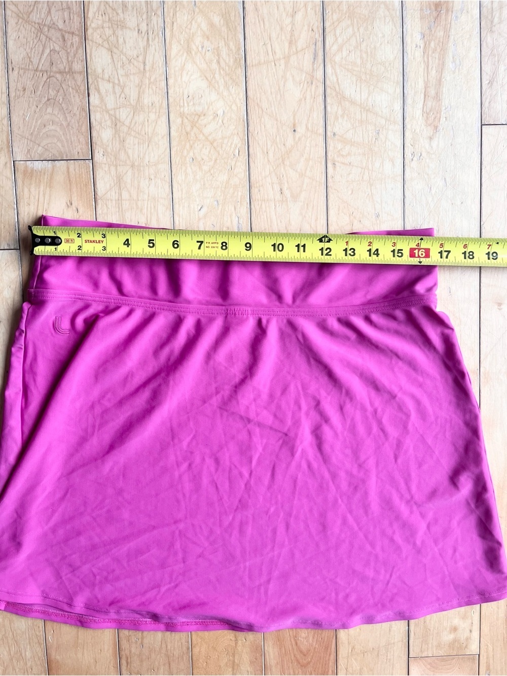 Lolë Vibrant Pink Performance Athletic Activewear Skirt Size XL - Picture 6 of 7